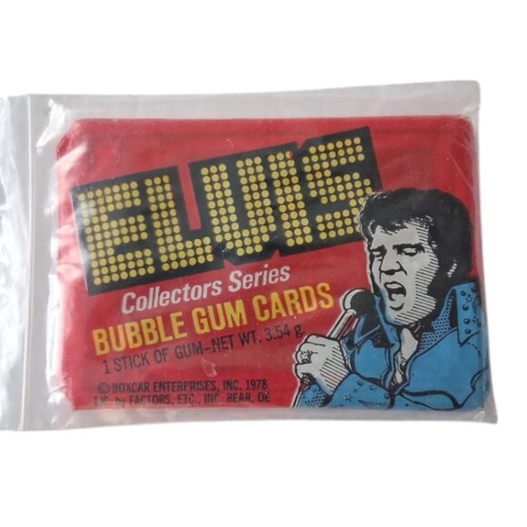 1992 ELVIS Trading Cards New Lot of 7 Series 1 & 1978 ELVIS Donruss Bubble Gum - Picture 8 of 10